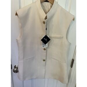 Mens Formal Business Vest Park Avenue Suit or Tuxedo Cream Chest 100 CM